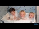 BiBaBad Flexi 80-100 cm Blå